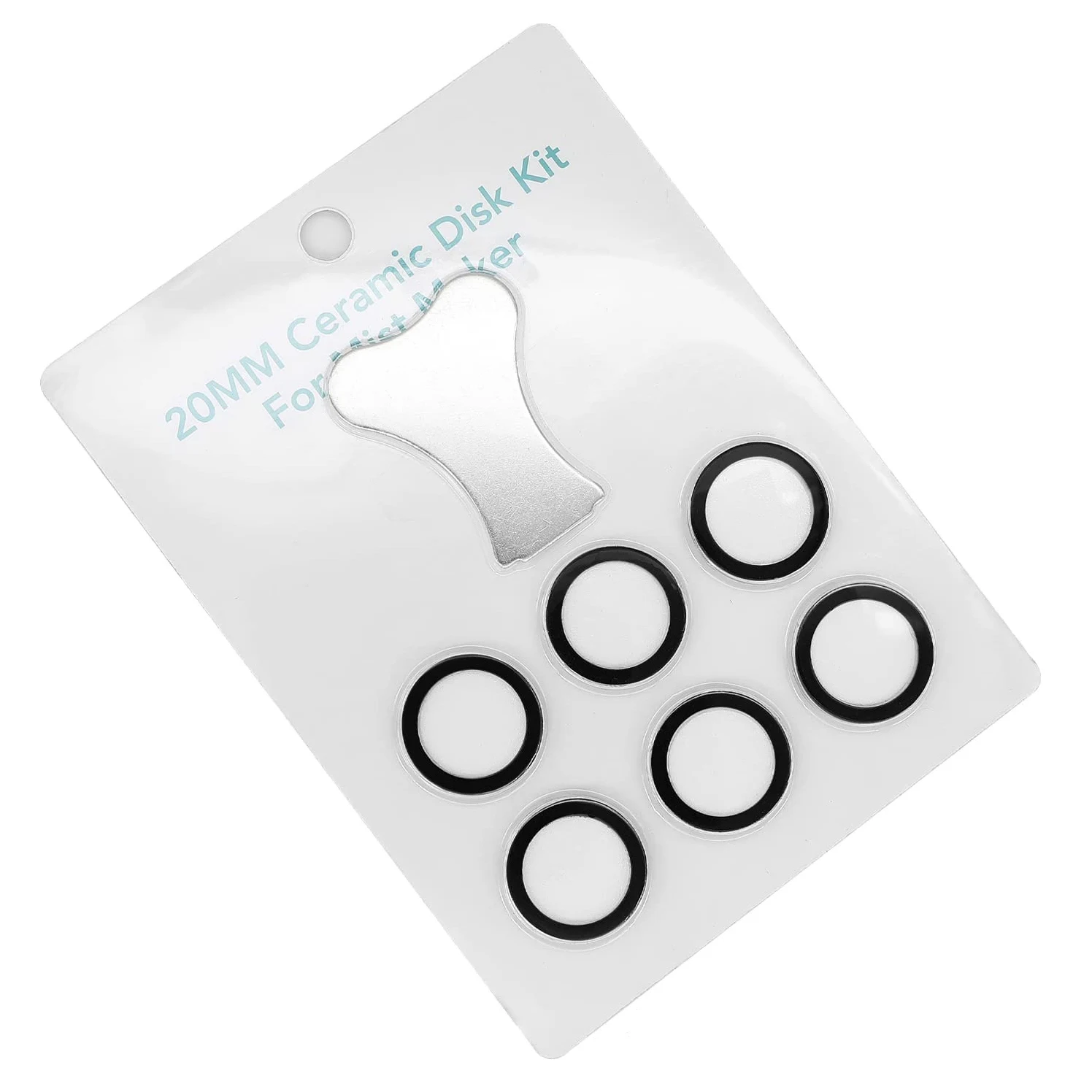 

6Pack Transducer Discs for Dimplex Optimyst Spares, Replacement Disks for Dimplex Electric Heater Fire