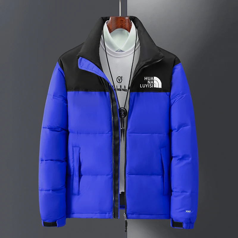 Down jacket men's short 2022 new fashion brand autumn and winter coat Korean fashion handsome jacket