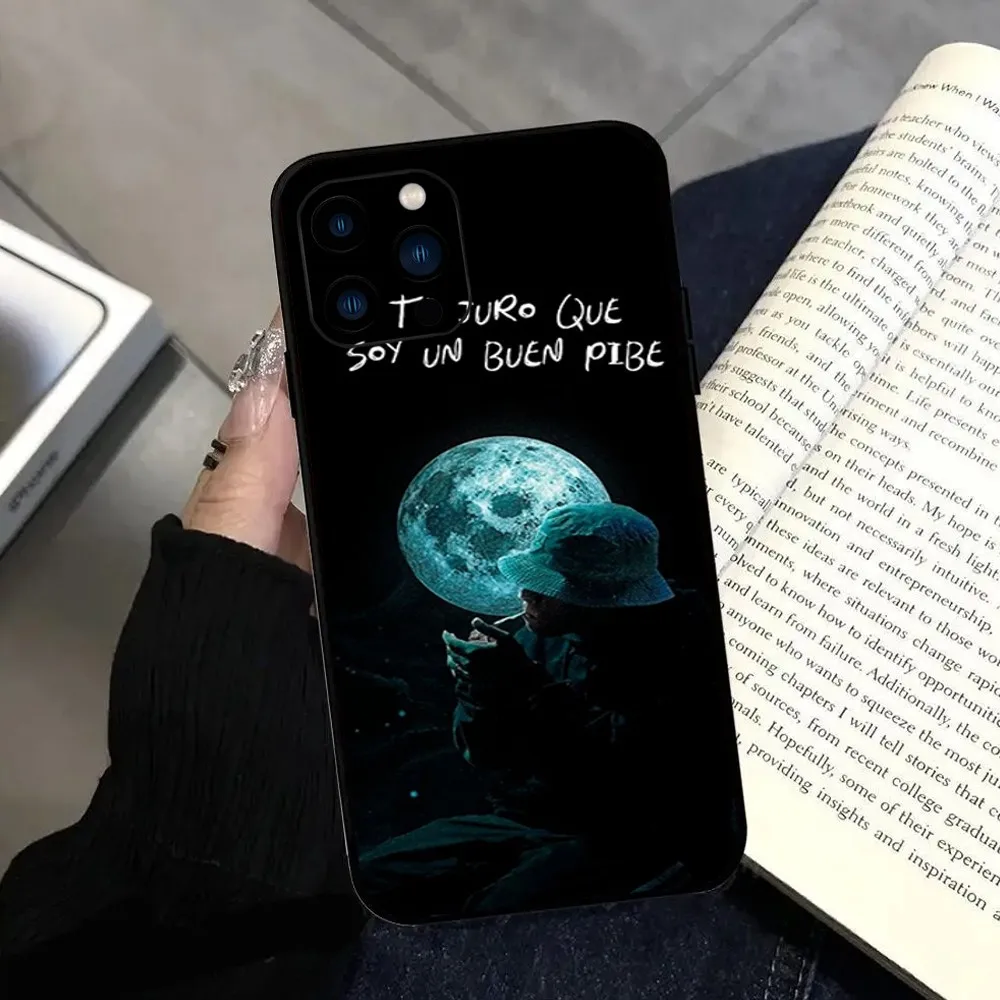 Чехол для телефона Rapper T - Trueno El U Ltimo Baile iPhone 11 12 13 14 15 Pro Max Mini Plus XS XR X черный