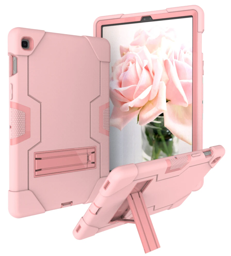 

Heavy Duty Shockproof Armor Silicone Case For Samsung Galaxy Tab S5e 10.5 T720 T725 2019 SM-T720 SM-T725 Hard Cover #S