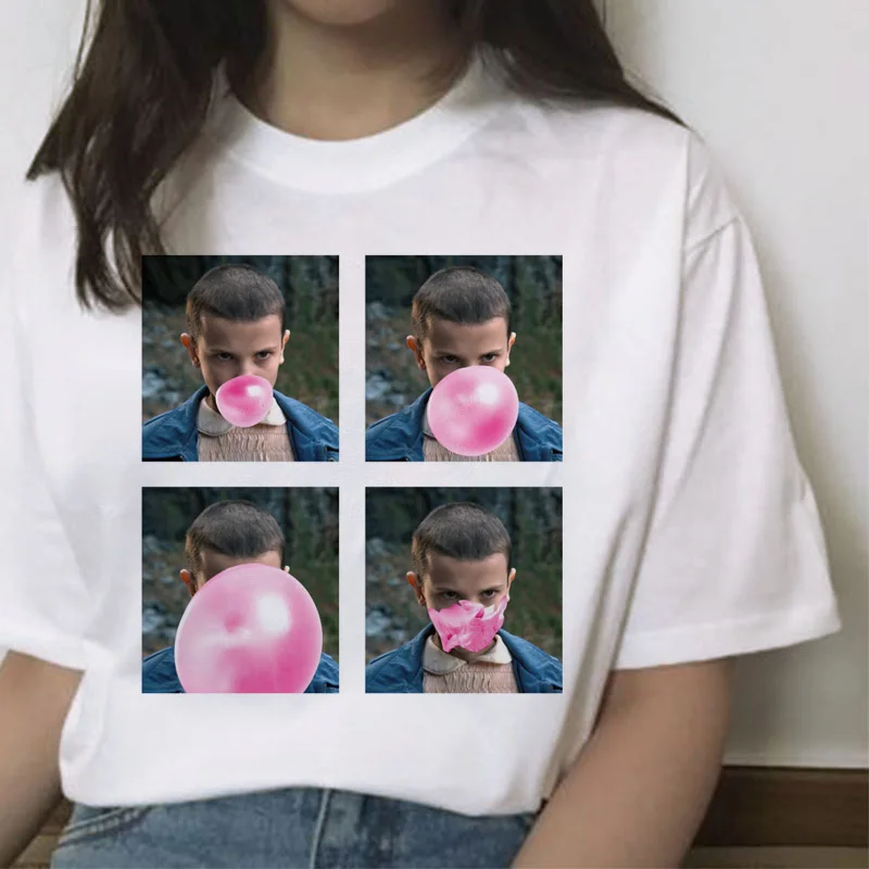 

Stranger Things summer top women 2020 harajuku japanese t shirt clothes aesthetic