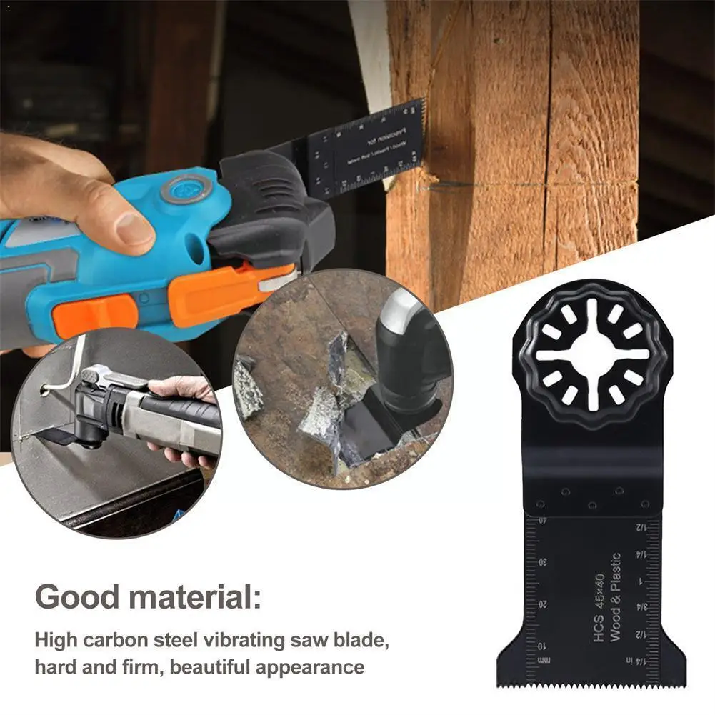 

1pc Oscillating Saw Blades Hcs Bi-metal Saw For Starlock System Oscillating Electric Trimmer Cutting Wood Tools