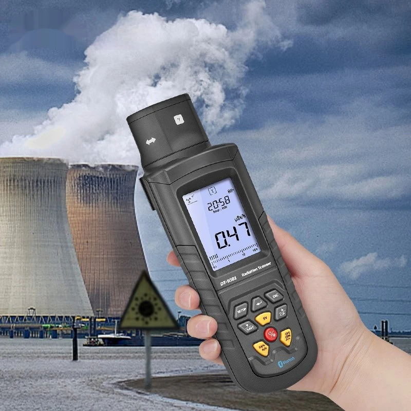 

CEM DT-9501 Digital Radiation Scanner Reactor Nuclear Geiger Counter Detector α β γ X-ray Detecting Meter Radiate Inspection