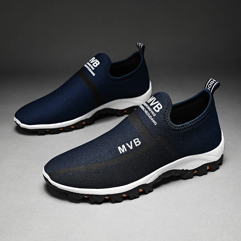 Casual Shoes for Men Lightweight Sneakers Men Casual Walking Shoes Breathable Slip on Mens Loafers Big Size Zapatillas Hombre