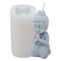 3d buddha casting mold innovative candle molds for soap wax making handmade crafting mold for crayon beeswax lotion bars