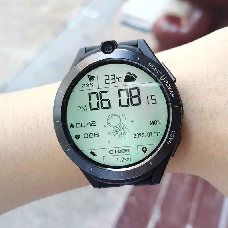 

NEW 4G Net 1.6" 400*400 HD Screen Smart Watch Phone Android 11 6GB 128GB 8MP Camera 900 mAh Battery GPS Wifi SIM Smartwatch Men