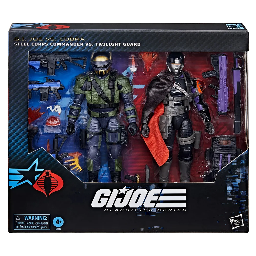 za zamówienie w przedsprzedaży Hasbro G.i. Фигурка Joe Classified Series 141 Steel Corps Commander Vs Twilight Guard 6 дюймов (150