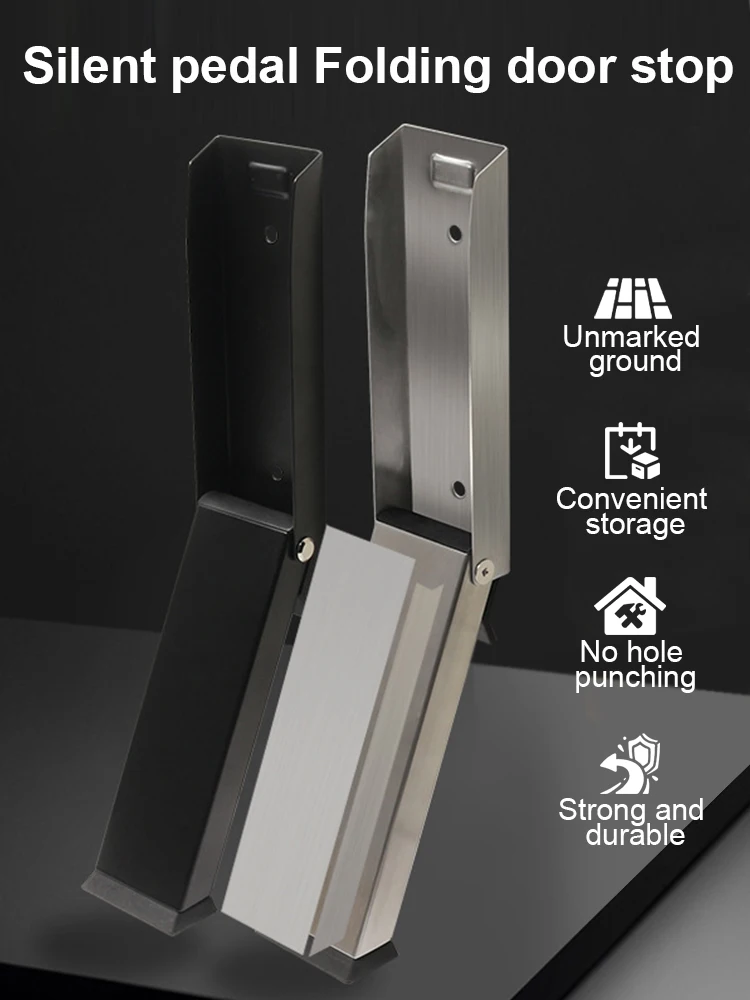 Дверные ограничители самоклеящиеся открывания двери из нержавеющей стали без