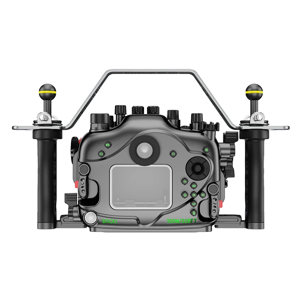 Seafrogs 100M New Design Housing Waterproof Aluminum Alloy Camera Case For Sony A1 Diving