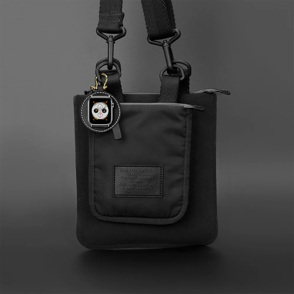 Latest Leather Strap for Apple Watch Band 7 6 5 SE 4 3 Generation Retro Chic Pocket for Series Iwatch 45mm 44mm 42mm 41mm 40mm