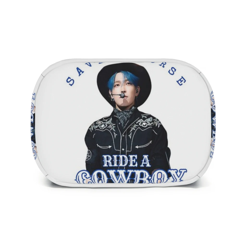 Портативная сумка для обеда Ride a Cowboy 'Kim Hongjoong' ateez термобокс еды прочный