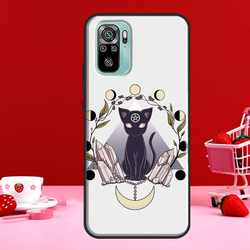 Чехол Magic cat The Witches для Redmi Note 11 Pro чехол 10 9 8 9S 10S 11S 9A 9C 9T |