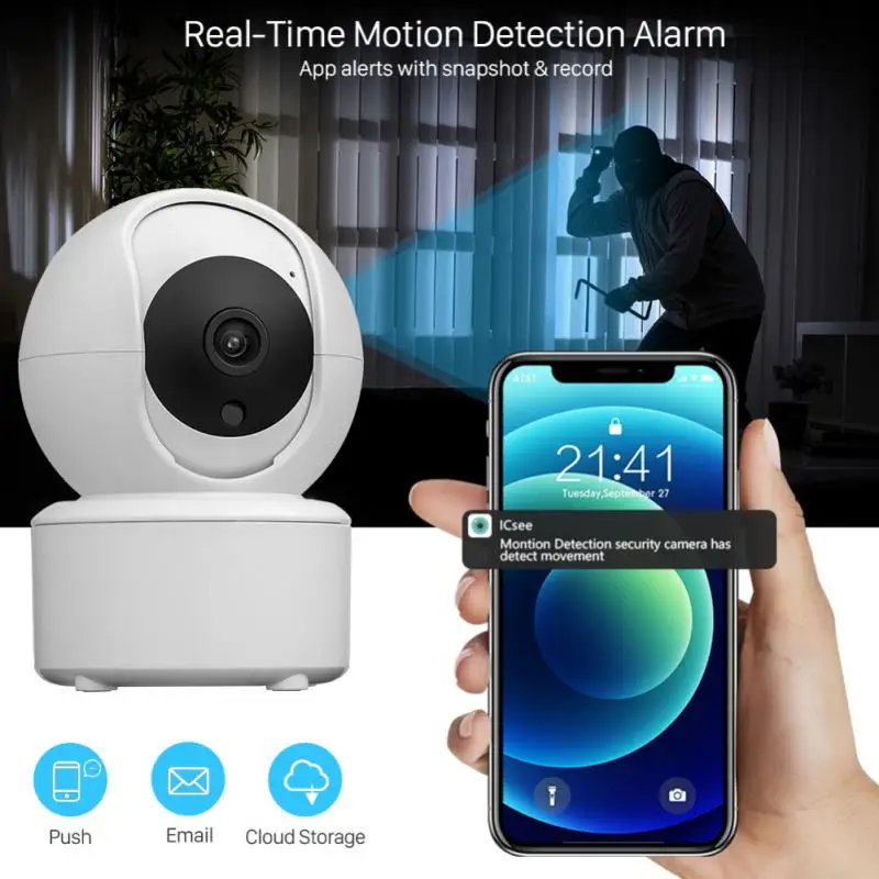 

3mp Surveillance Camera Wireless Ip Camera Wifi Two-way Audio Cctv Camera Smart Home Motion Detection Night Vision Two-way Audio