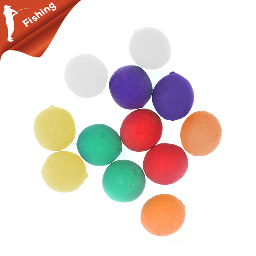 

20pcs Carp Fishing Boilies Coarse Fishing Hair Rig PVA Pop UPs Floating Fishing Balls Flavoured Grass Carp Bait for Carp Angling