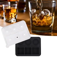 practical ice cube tray soft touching portable funnel design ice ball mold ice cube mold ice ball mold
