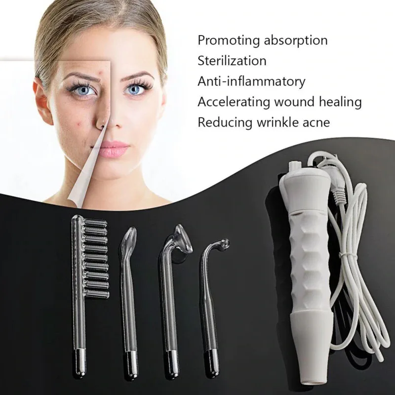 

Портативный Аппарат для лица, высокочастотное портативное устройство для удаления морщин, подтяжки, точек акне, терапии для ухода за лицом
