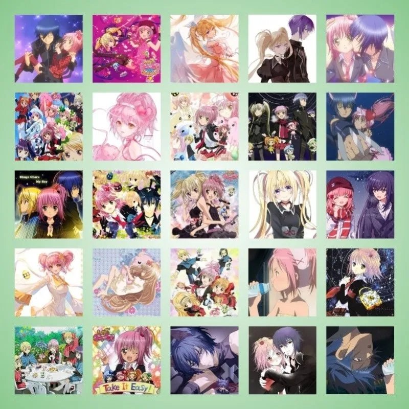 

Shugo Chara! Sticker Anime Student School Stationary Decorative Account Stickers Decor Water Proof Tsukiyomi Ikuto Stickers