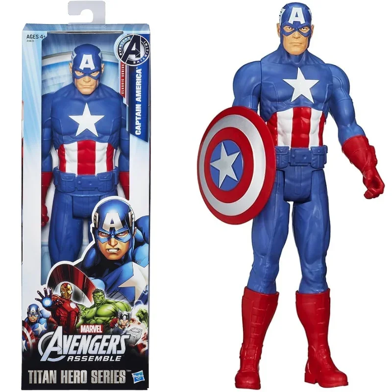 12-дюймовая фигурка Marvel The Avengers Spiderman, аниме-фигурка Черной Пантеры, Капитана Америки, модель игрушки, подарки для детей (art.: 3920cebcfb810) - 3920cebcfb810