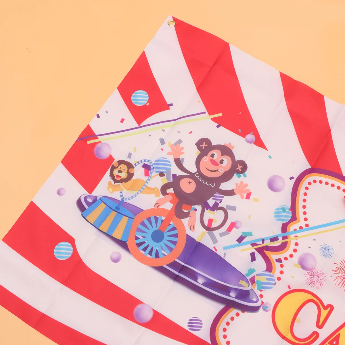 

Carnival Theme Decorative Banner Interesting Bunting Creative Garland Birthday Party Supplies Favors (180 x 70cm) Balloons