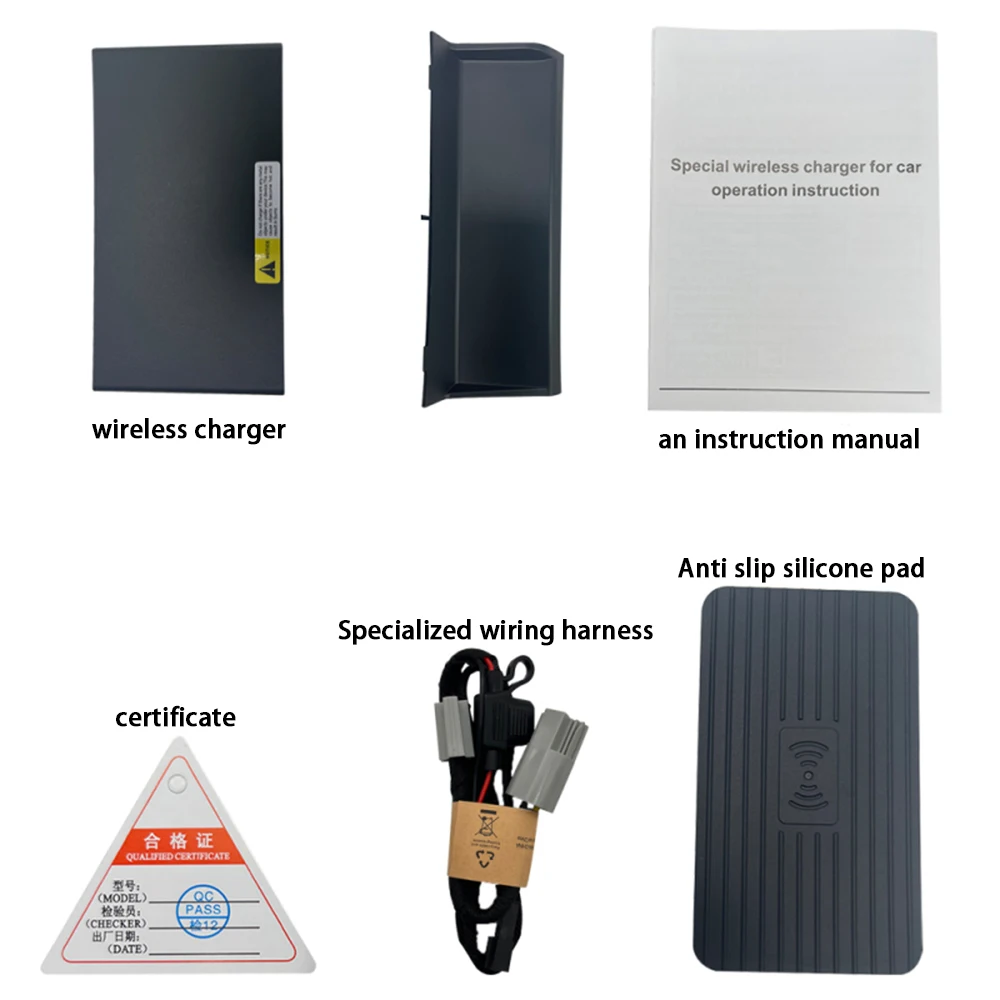 Для Jaguar F-Pace F Pace X761 2015-2025 Беспроводное зарядное устройство для хранения