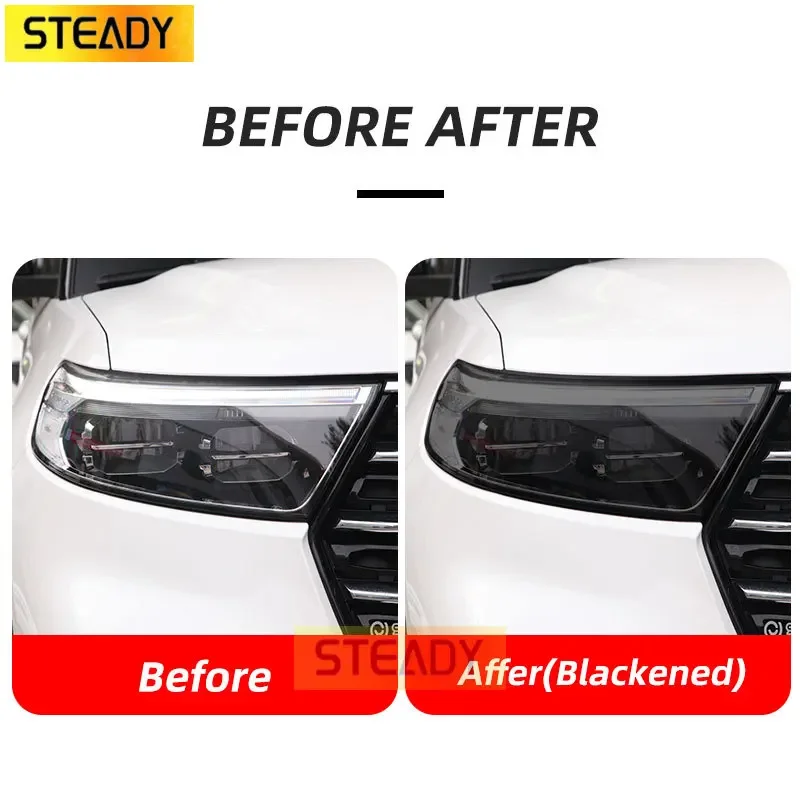 2 шт. прозрачные ТПУ наклейки для автомобильных фар Ford Explorer U625 MK6 2020 2021 2022