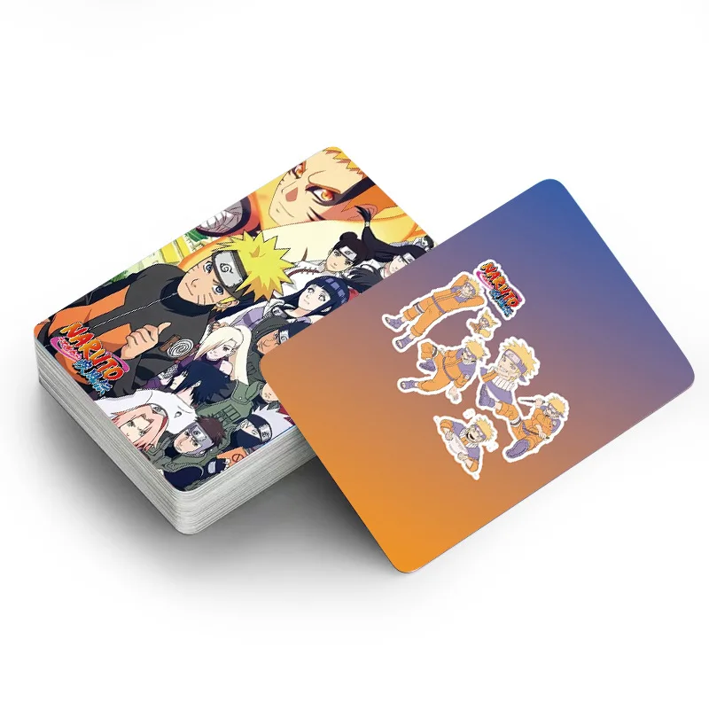 30 Коллекционных Открыток Наруто Аниме периферийные открытки в коробке поздравительные открытки фото открытки закладки