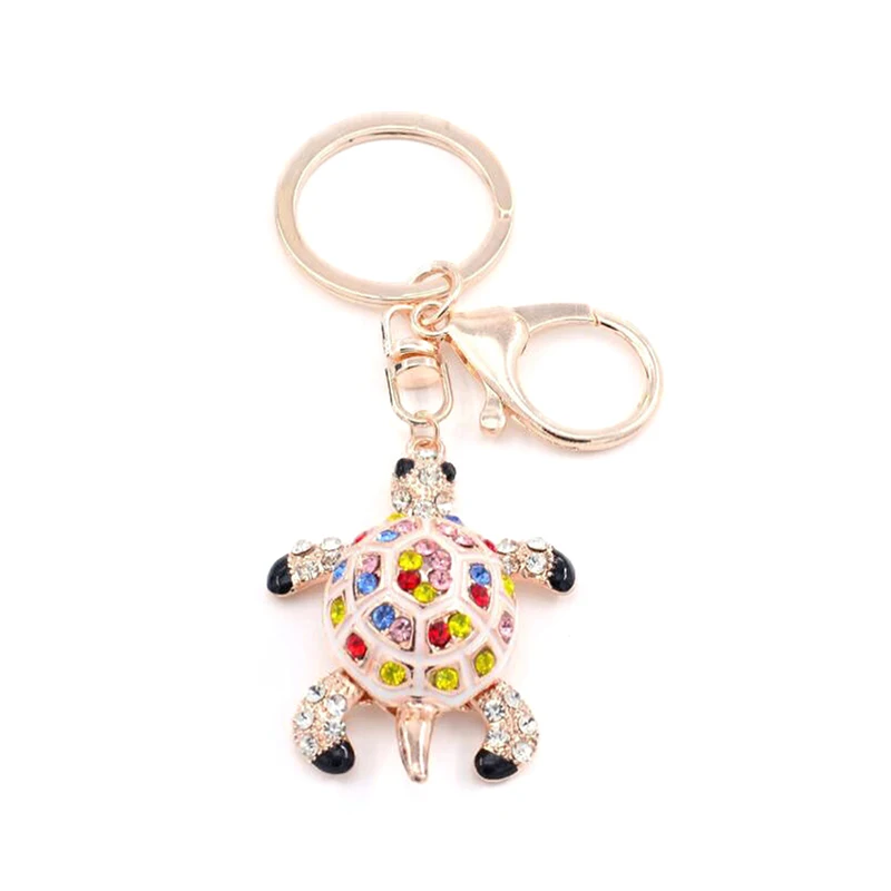 Милый яркий разноцветный брелок для ключей в виде животного