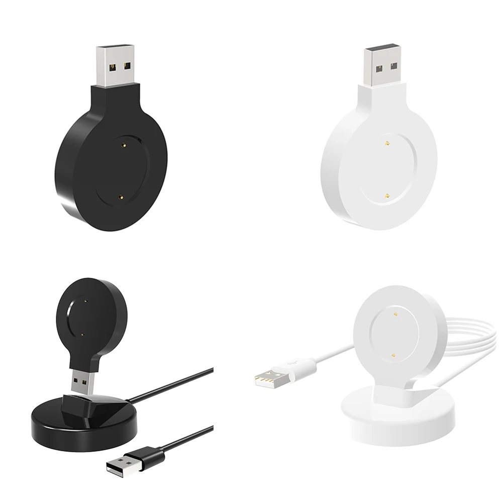 

2 in 1 Portable Wireless Charging Base for Xiaomi Watch S1 Active Charging Dock Station USB Fast Charger Stand Phone Holder