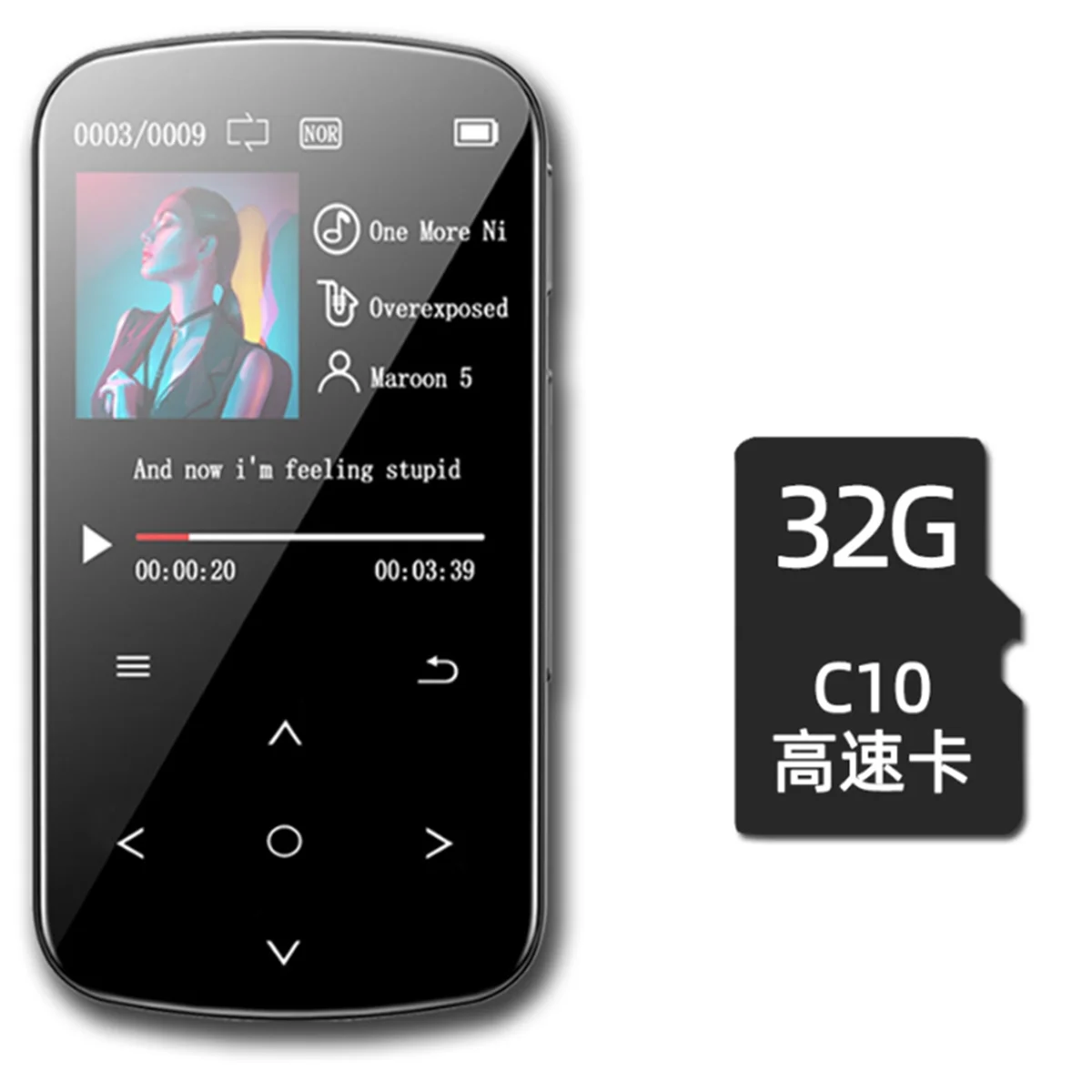 Фото НОВЫЙ MP3-плеер BENJIE M9, 32 ГБ, Hi-Fi, звук без потерь, Bluetooth-клип, музыкальный диктофон, FM-радио №2