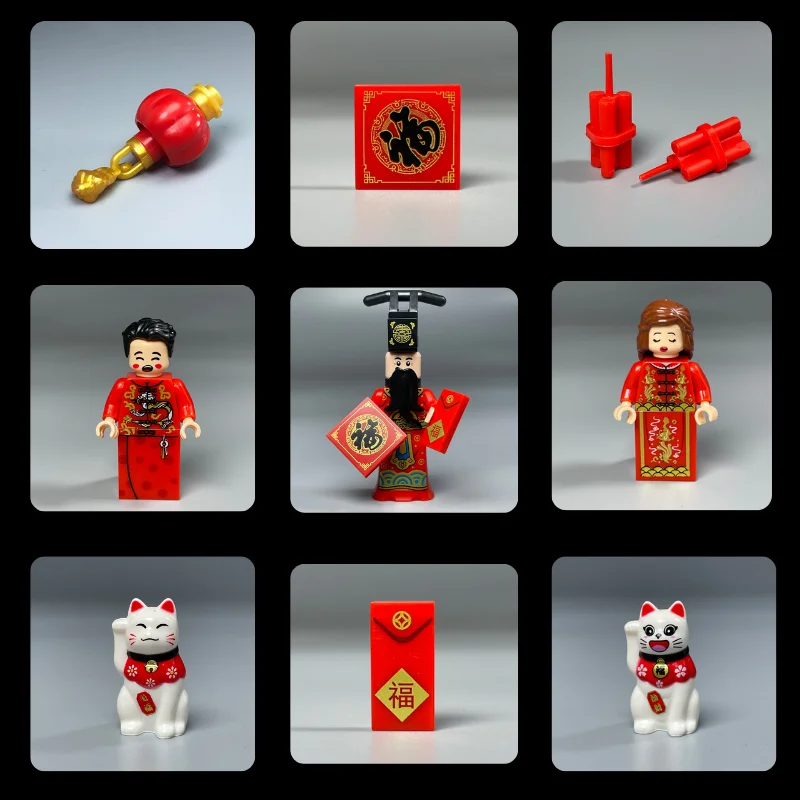 Блочный конструктор MOC Bricks Fortune Lucky Cat