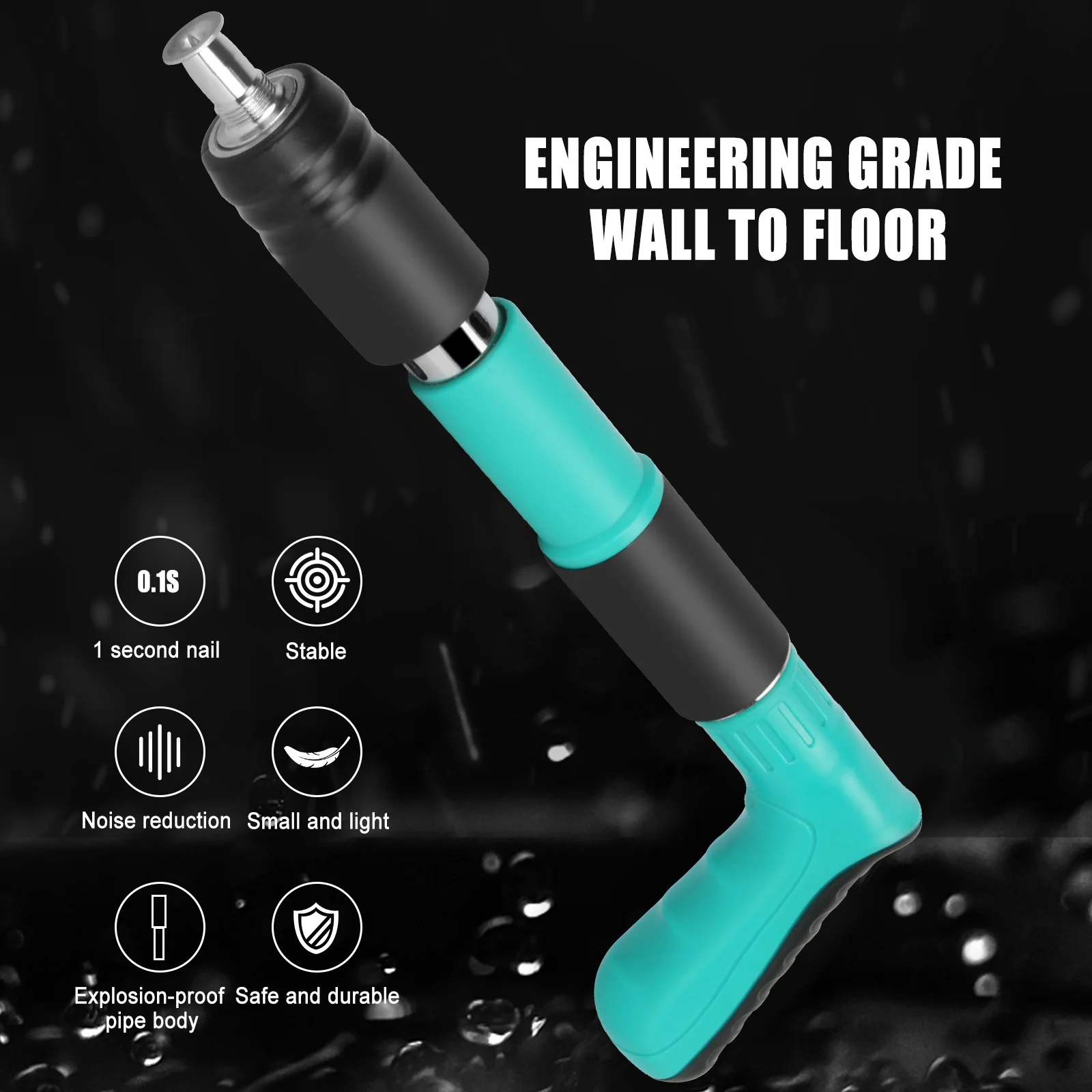 Manual Nail Tools Cordless Staple Gun Set 5 Gear Fixer Monitor Door Window Pipe Card Wire Slot Hook Installation Concrete Nailer