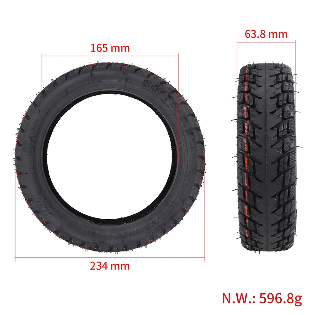

Outdoor Sports Scooters 60/70-6.5 Electric Scooter Tire Tubeless Tires For Ninebot-Max G30 W Gas Nozzle Parts & Accessories