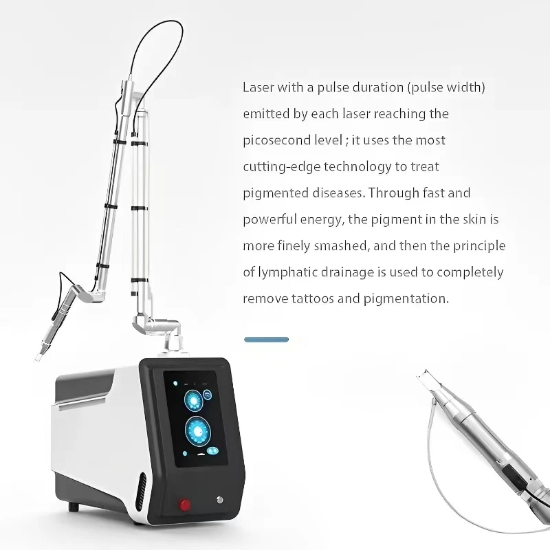 Профессиональный Q Switch Nd Yag Пикосекундный 755 нм Лазерная машина для лечения