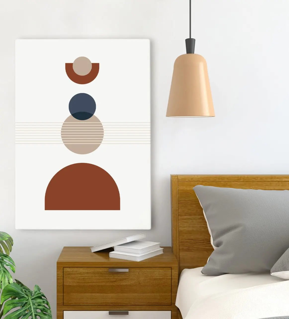 

BK Подарочный холщовый стол для спальни konsepli 70x100 см-60