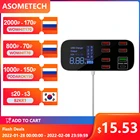 40W зарядка для телефона QC3.0 USB C адаптер type c быстрая зарядка 8 Ports 8A Digital Display зарядная станция usb портативное зарядное устройство Travel розетка с Зарядные устройства для iphone 13 12 11 pro max xiaom