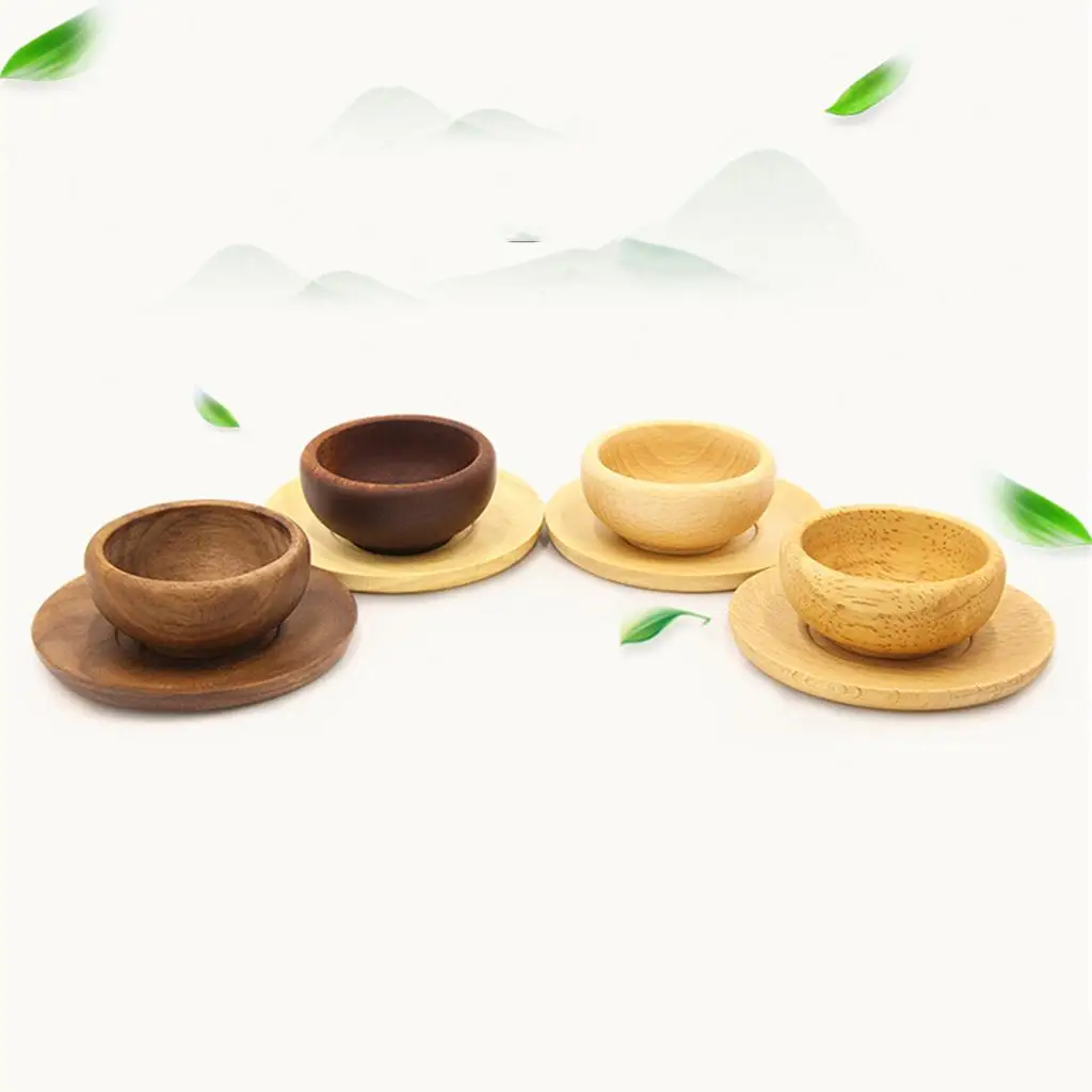 Coaster for Drinks - Wood Cup Mug Mat Pad Protects Furniture from Damage | Дом и сад