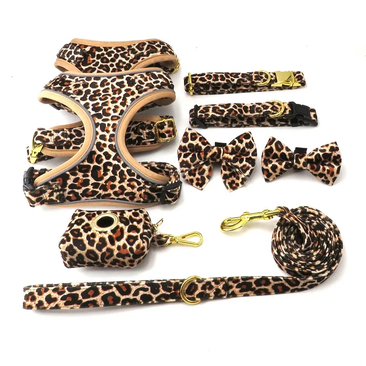 Новинка регулируемая Женская Бархатная подвеска для собак оптом роскошная