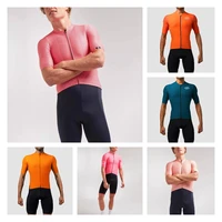 cycling jersey suit men kit solid color bike dress set summer shirt air downhill maillot ciclismo hombre conjunto bicycle camisa