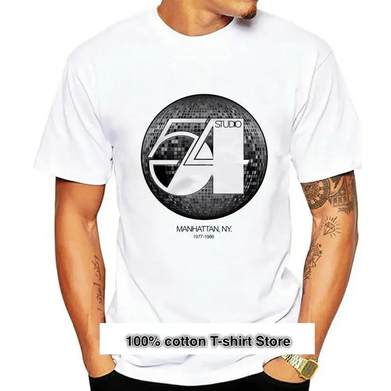 

Camiseta Studio 54, дискотека, клубный ночной клуб, ретро, винтажный, parage, CBGB, OMFUG, Blanca