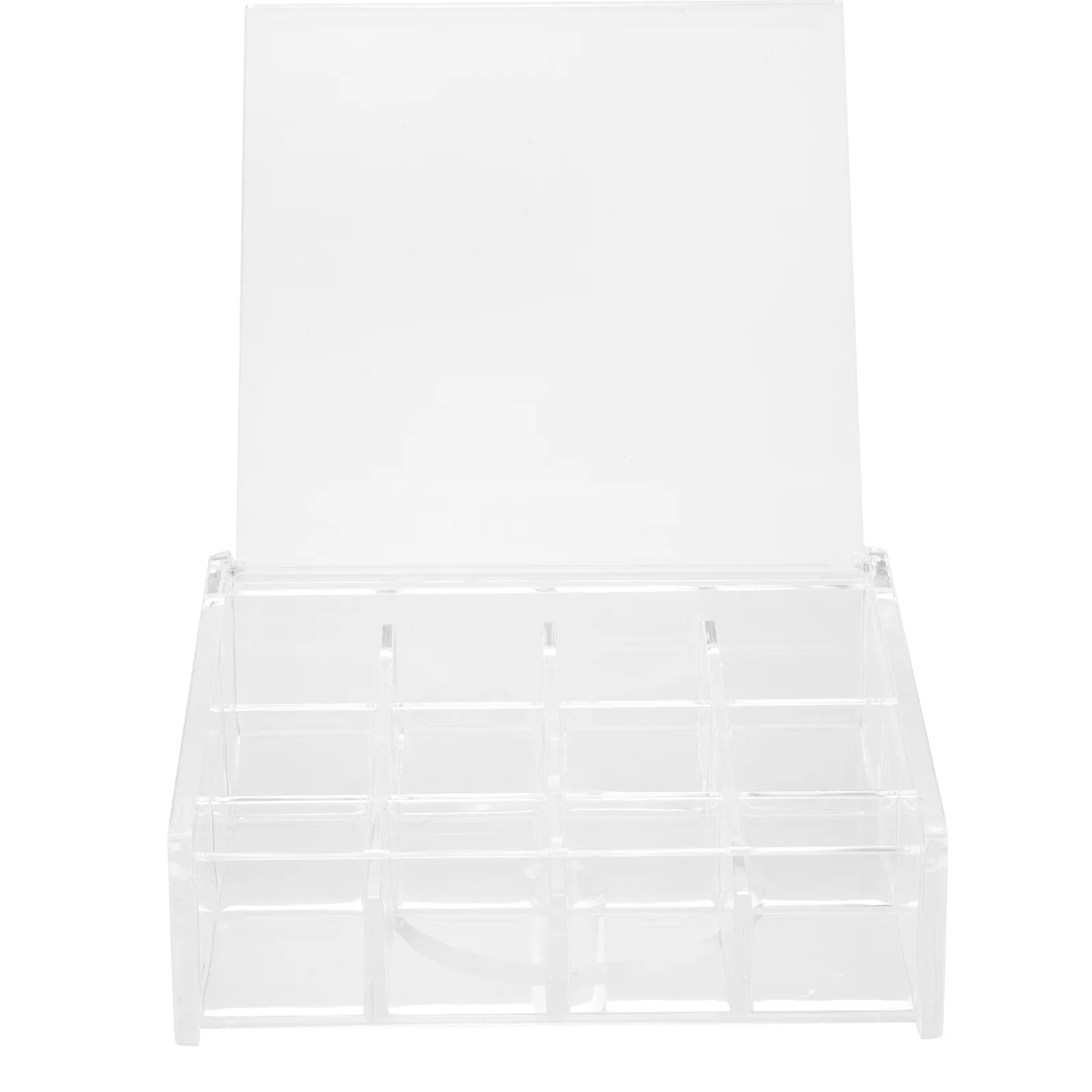 

Box Jewelry Storage Container Case Organizer Clear Holderearring Small Grid Earrings Compartment Travel Embroidery Ring Dividers