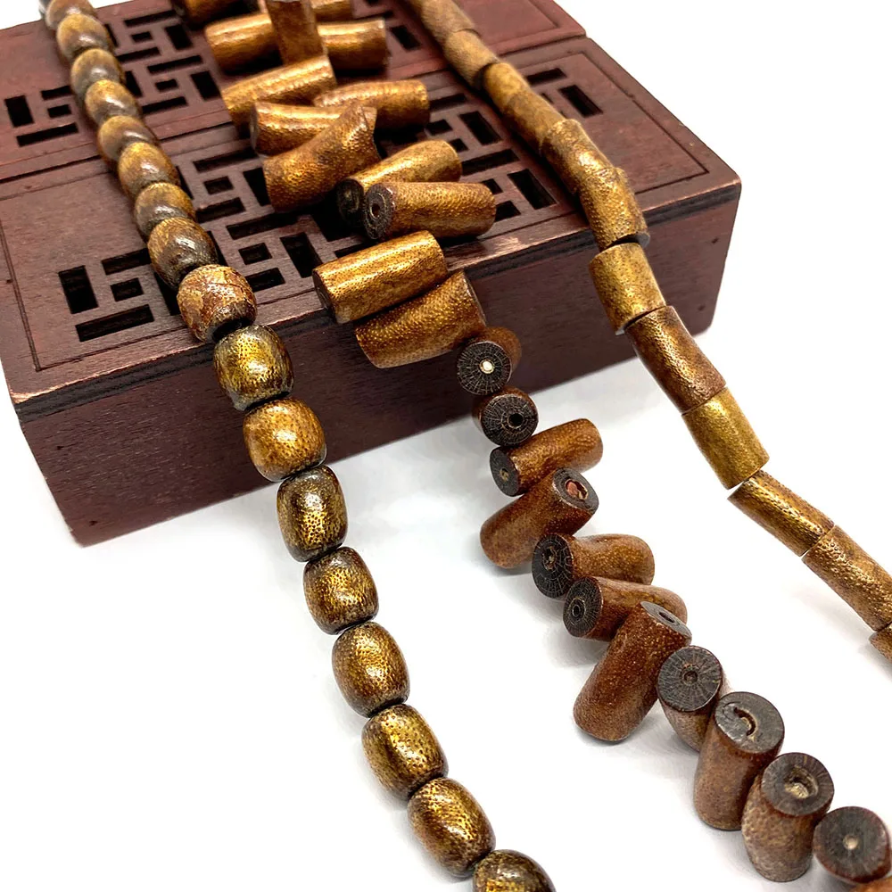 

Natural Synthetic Coral Irregular Shape Loose Beads For Making Necklace Round Tube Beads DIY Earring Bracelet Pendant Accessorie
