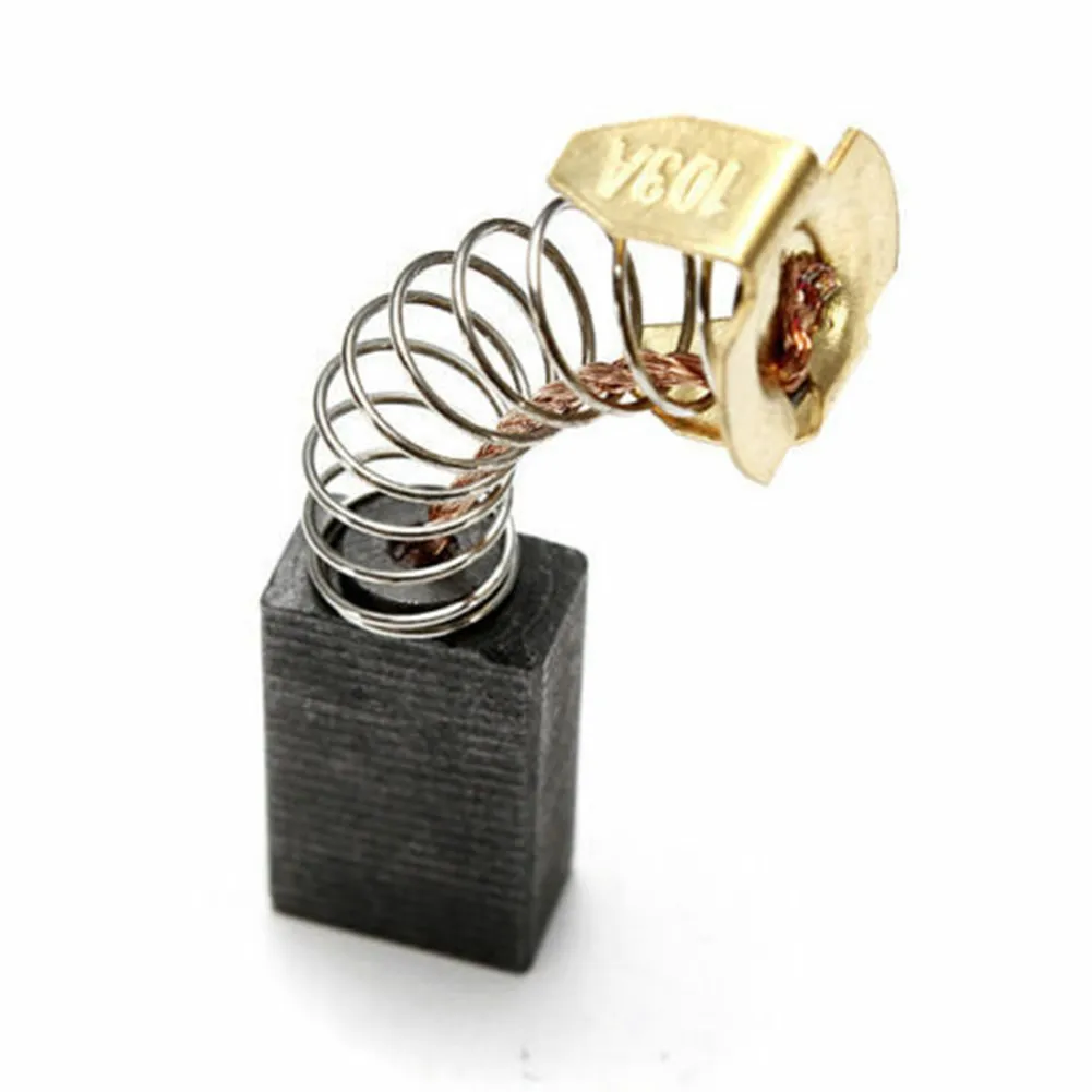 

2pcs Carbon Brushes Replacement 15mm*10mm*6mm Carbon Brushes Assemblies Electric Washing Motor Repairing Parts