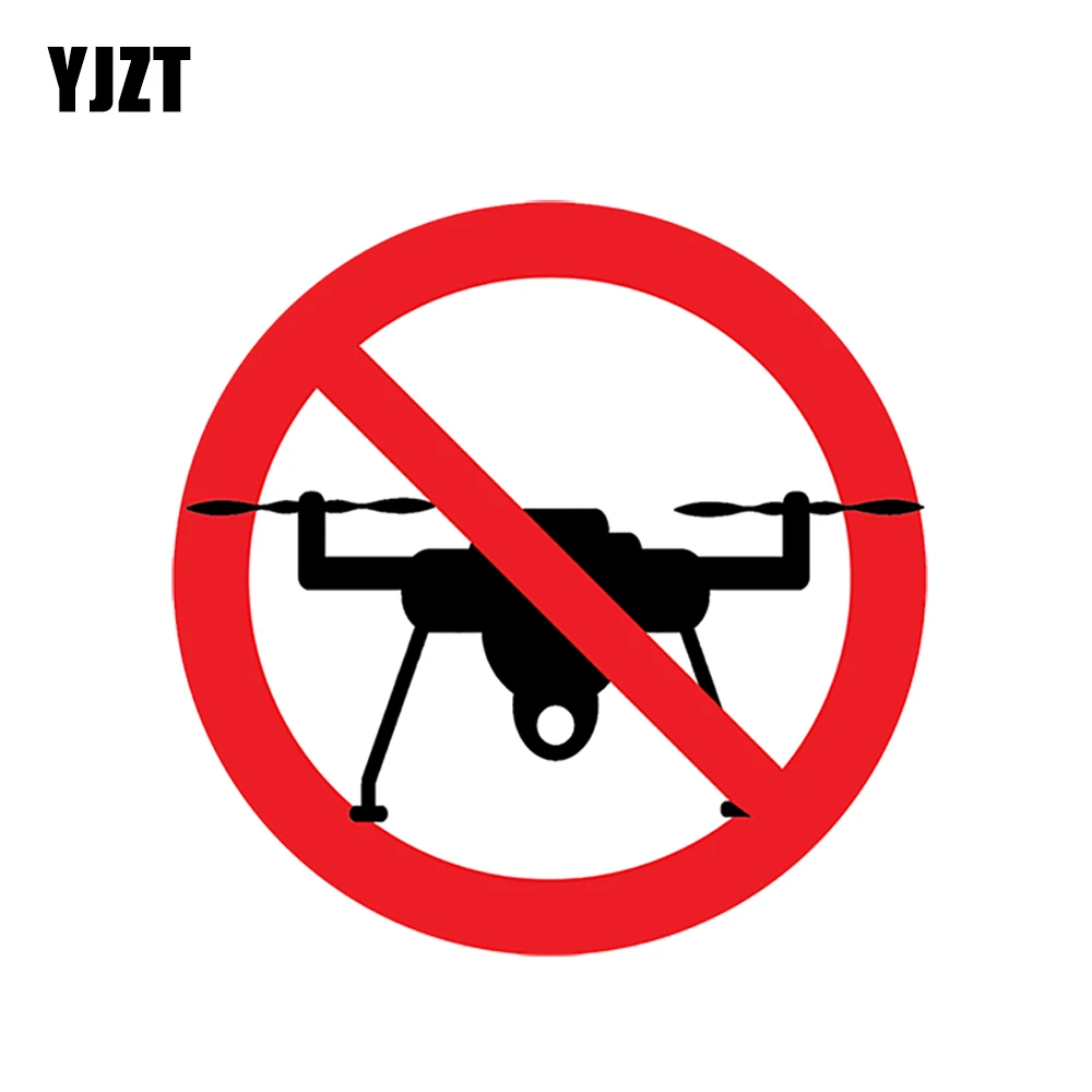 YJZT 13*13 см Автомобильная Наклейка Без БПЛА Аксессуары для полета наклейки