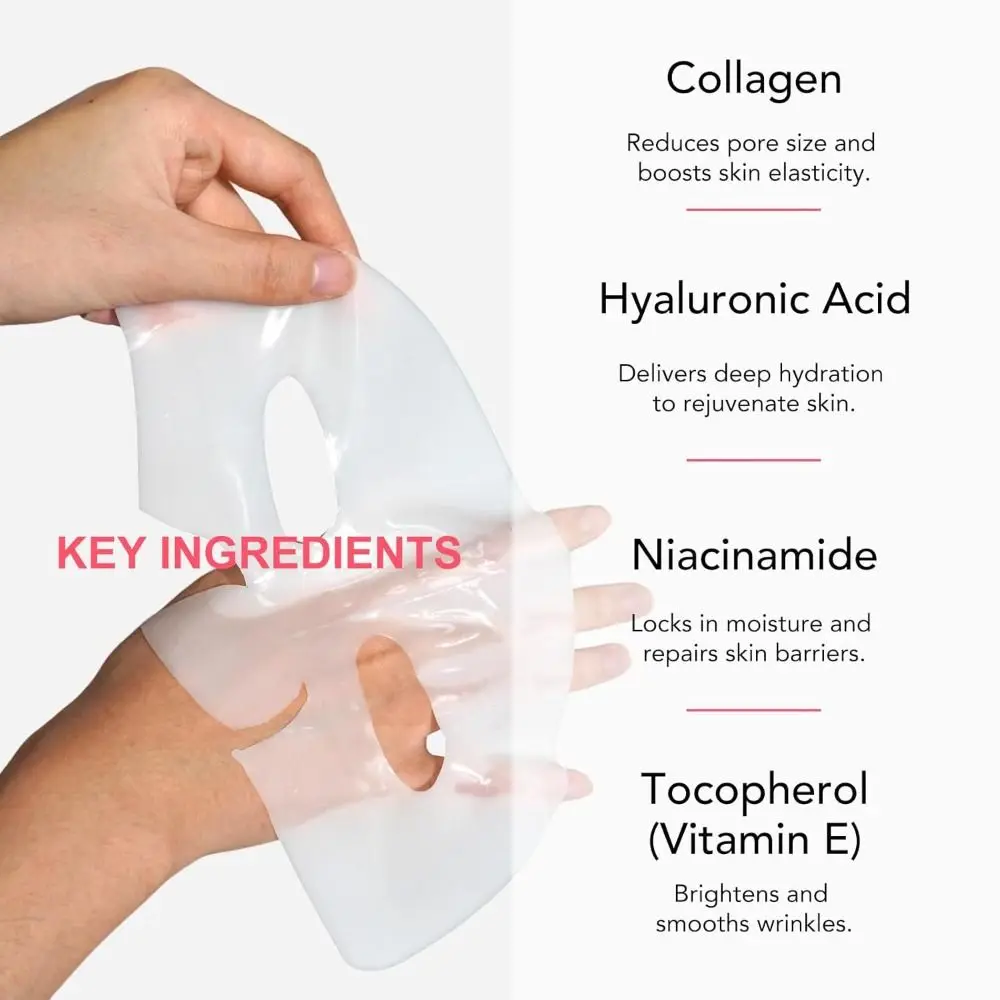 4 шт. увлажняющая маска для лица с биоколлагеном