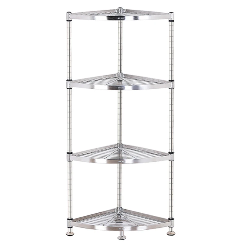 

304 stainless steel corner rack kitchen utensils spice rack