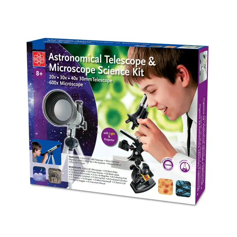 

Edu Toys Microscope & Telescope Set