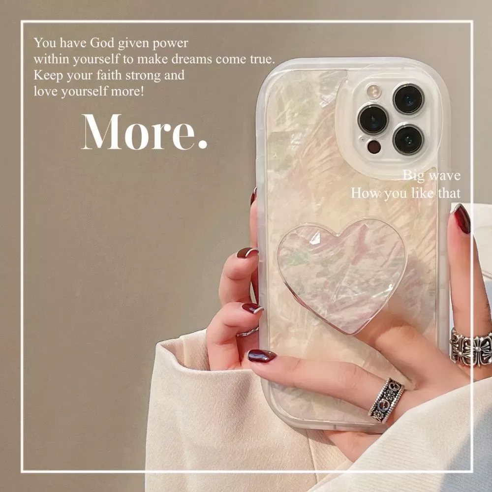

Glitter Bling Conch Phone Case For iPhone 13 Pro Max 12 11 X XR XS Max Luxury Soft Glossy Marble Shell Cover Cases Foriphone11
