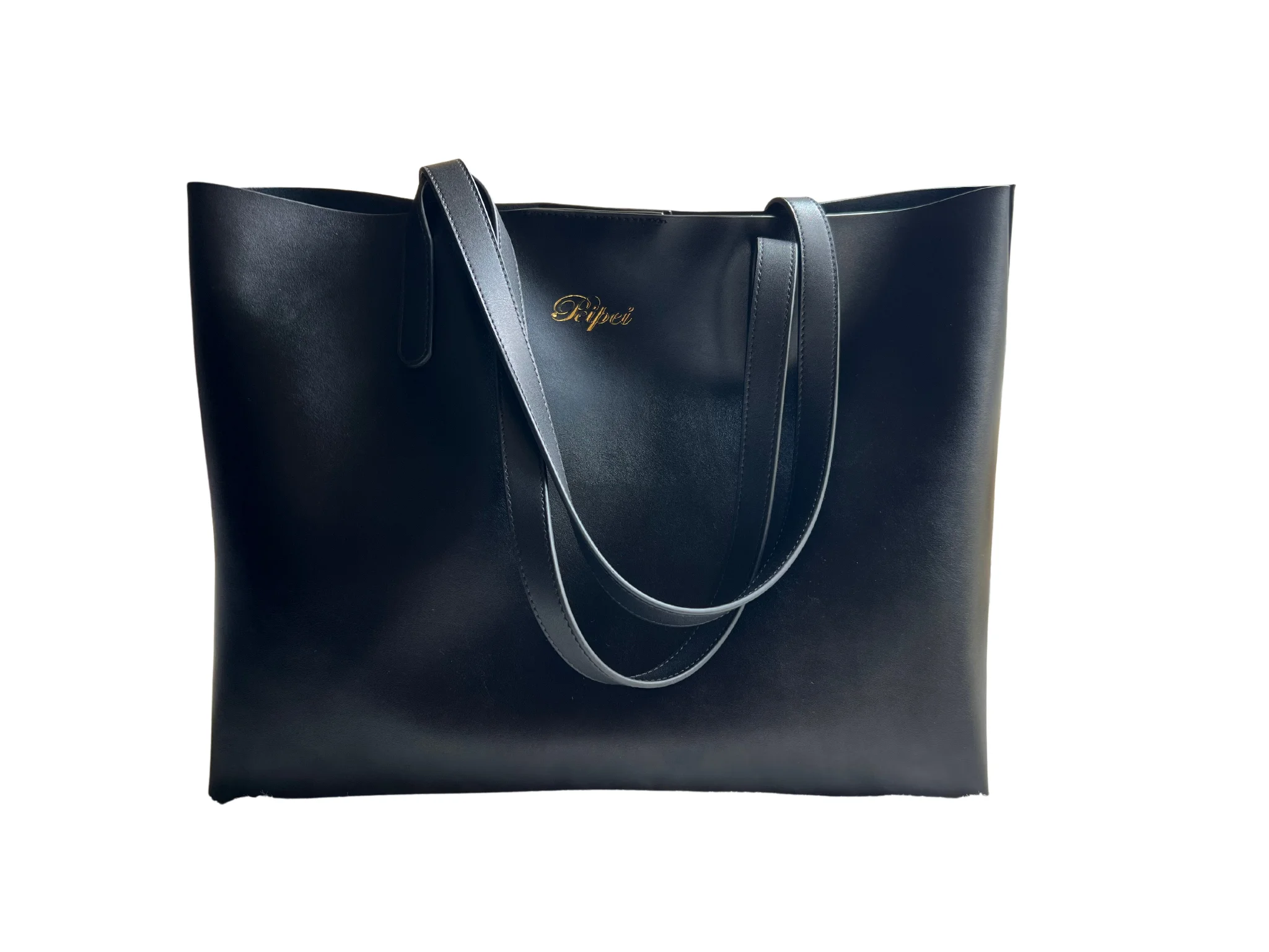 

PEIPEI Very Noble PU Leather Orange Color Bag With Quite Special Design On It