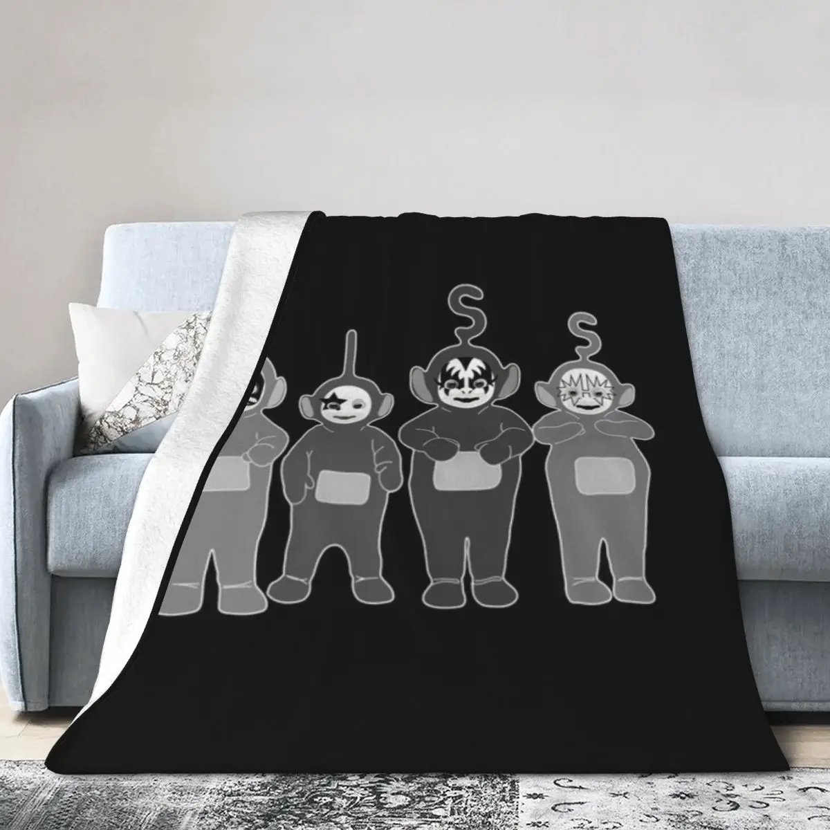 KISS Tubby Ультрамягкое одеяло из микрофлиса