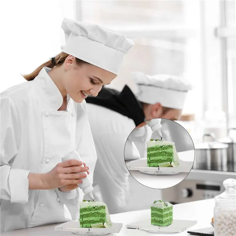 

Acrylic Kitchen Pastry Making Transparent Turntable Cake Rack Rotary Table Mounting Table Biscuit Stand